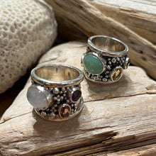 Cargar imagen en el visor de la galería, ANILLO BLACK WATER STONE